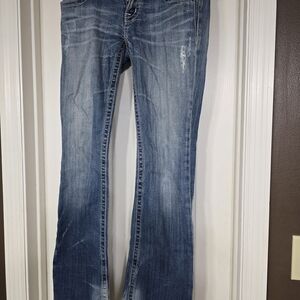 Miss Me Faded Blue Boot Cut Jeans